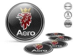 Saab Ruota Decalcomanie Versione Adesivi Resina Custom